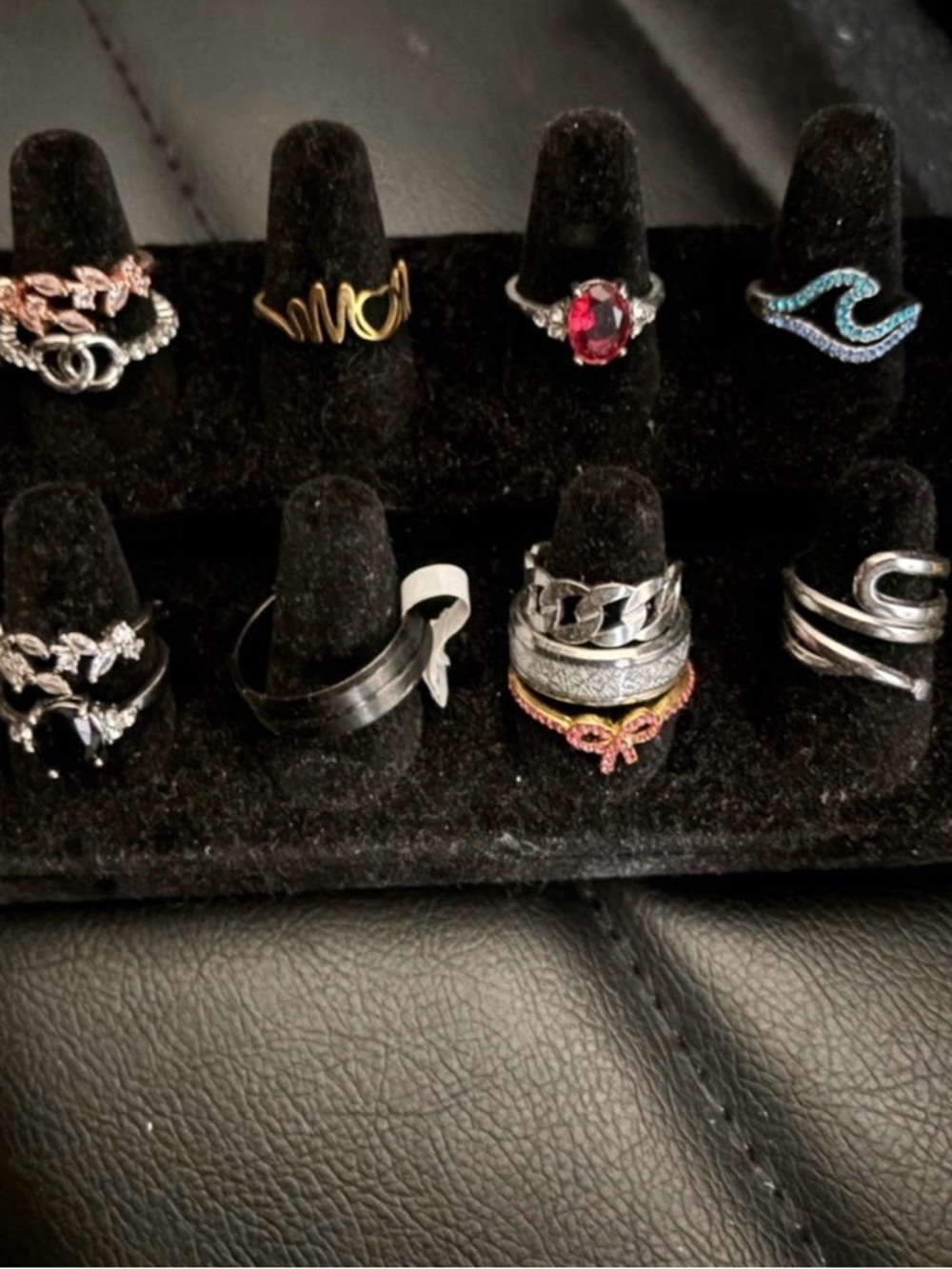 25 Multi-Color Women's Ring Set - Assorted Fashion Rings